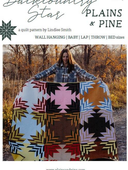 PP-13 Patrón de Colcha Estrella de Backcountry para venta al por mayor de Plains and Pine