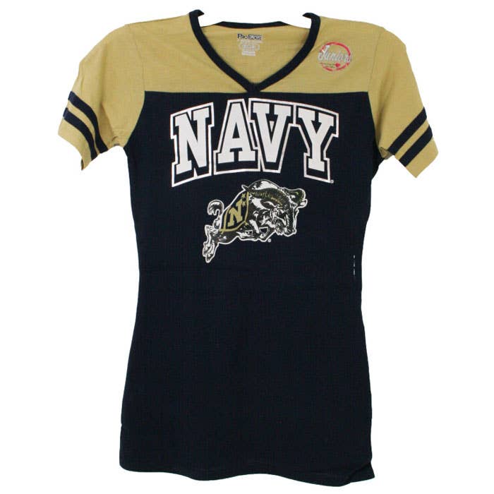 Turnovers Inc - Wholesale Screen Printed T-Shirt - Women's - Naval Academy Ladies Top