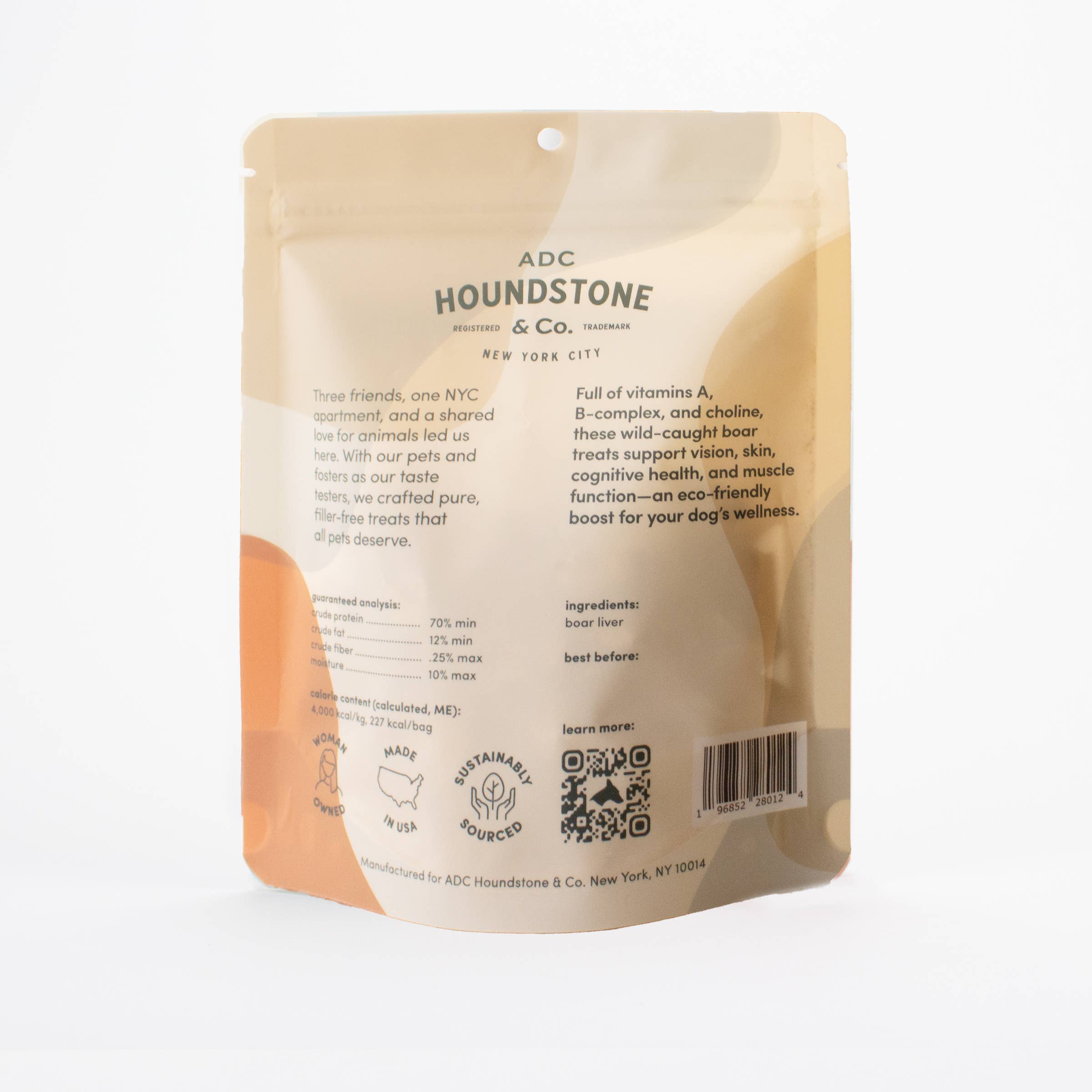 ADC Houndstone & Co. - Wholesale Hondenkoekjes - Hond - Wild zwijnenlever vriesgedroogde traktaties voor katten en honden - 57 g (12 stuks)3