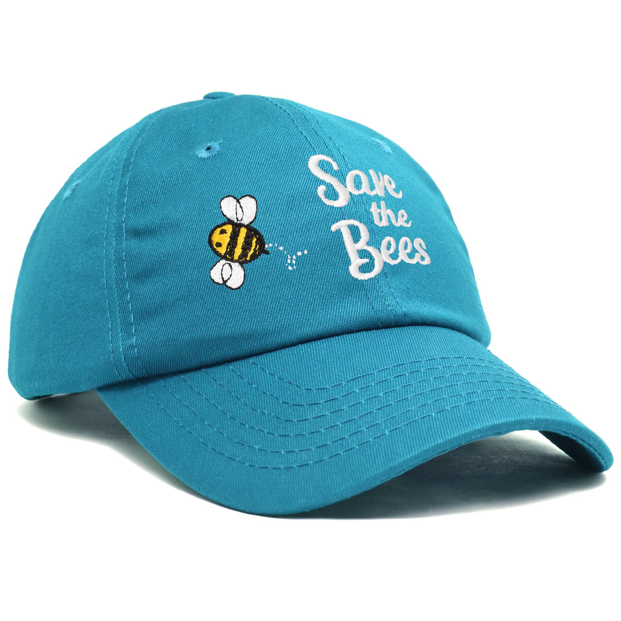 Dalix - Wholesale Baseball Cap - Women's - DALIX Save The Bees Baseball Cap Dad Hat Womens Girls75