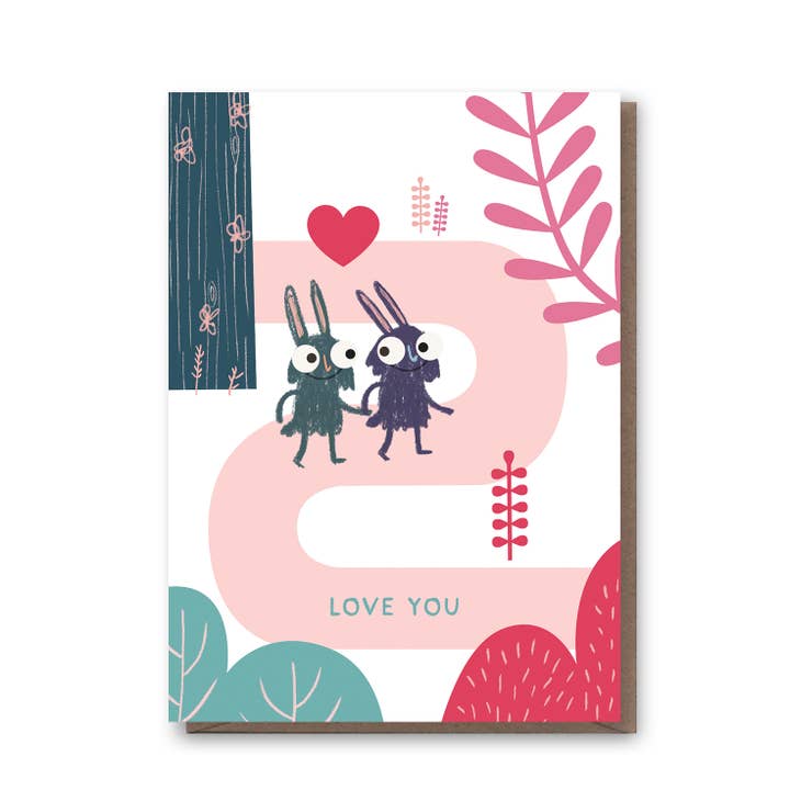 Valentines Rabbit for wholesale by Hole In My Pocket