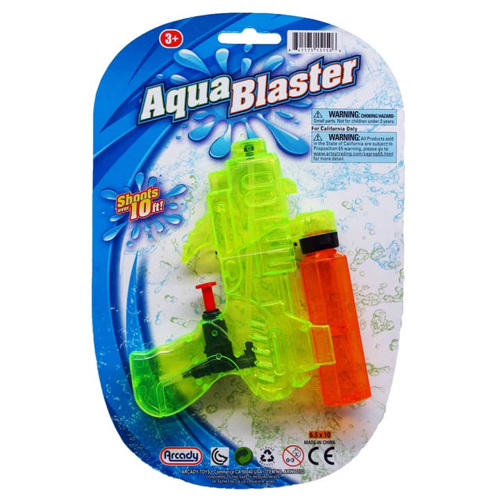 Pistola ad Acqua da 5,75" 2 Colori Assortiti per la vendita all'ingrosso da parte di Deluxe Import Trading