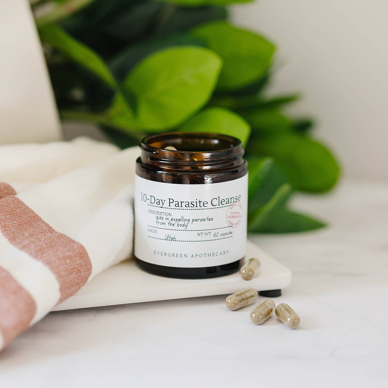 Evergreen Apothecary - Wholesale Oral Supplement/Vitamin - 10 Day Parasite Cleanse, Capsules6