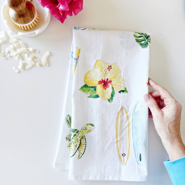 emily lex studio - Wholesale Tea Towel - tropical tea towel