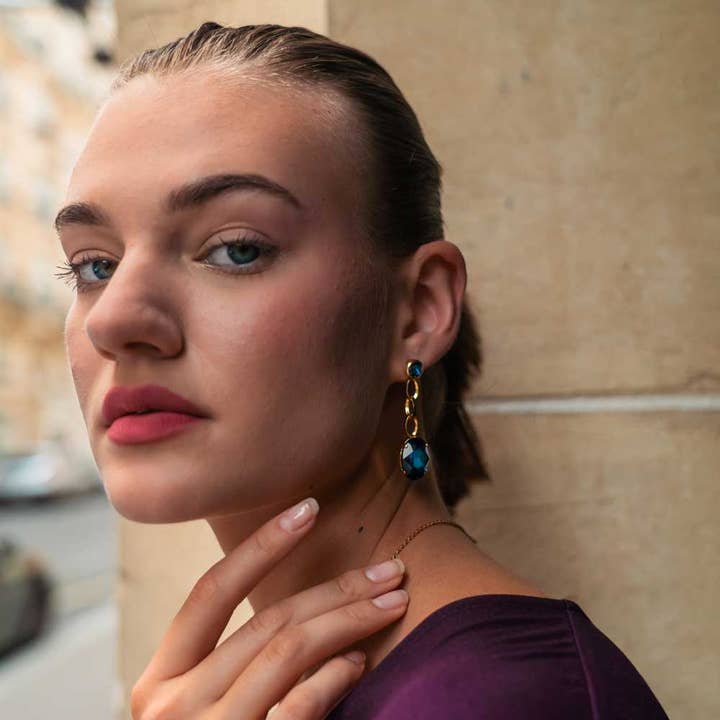 Sergio Engel jewellery - Wholesale Stud/Post Earrings - Basics Earring 22 Extravagant Crystal Earring13