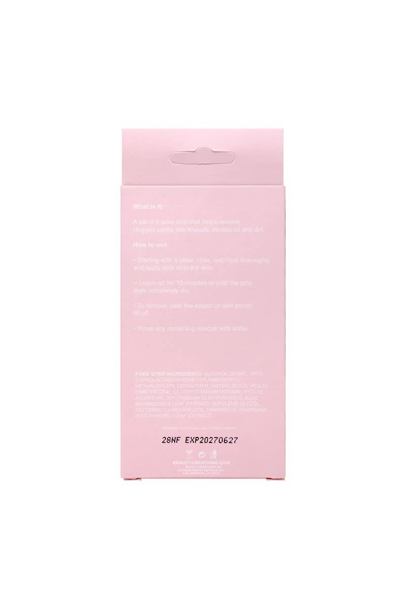 PINEAPPLE Beauty - Wholesale Pore Strip - Beauty Creations SK-PSD Skin Get Outta Here Pore Strips - 66