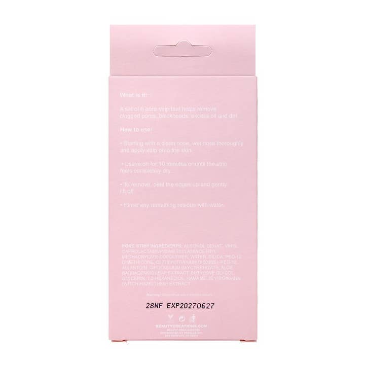 PINEAPPLE Beauty - Wholesale Pore Strip - Beauty Creations SK-PSD Skin Get Outta Here Pore Strips - 66