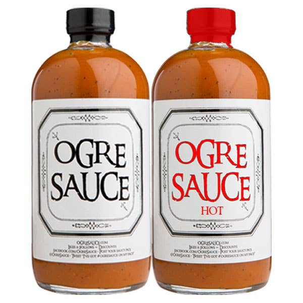Ogre Sauce - Vendita all'ingrosso Salsa barbecue - Custodia Ogre Sauce Split | 8 Original 4 Hot