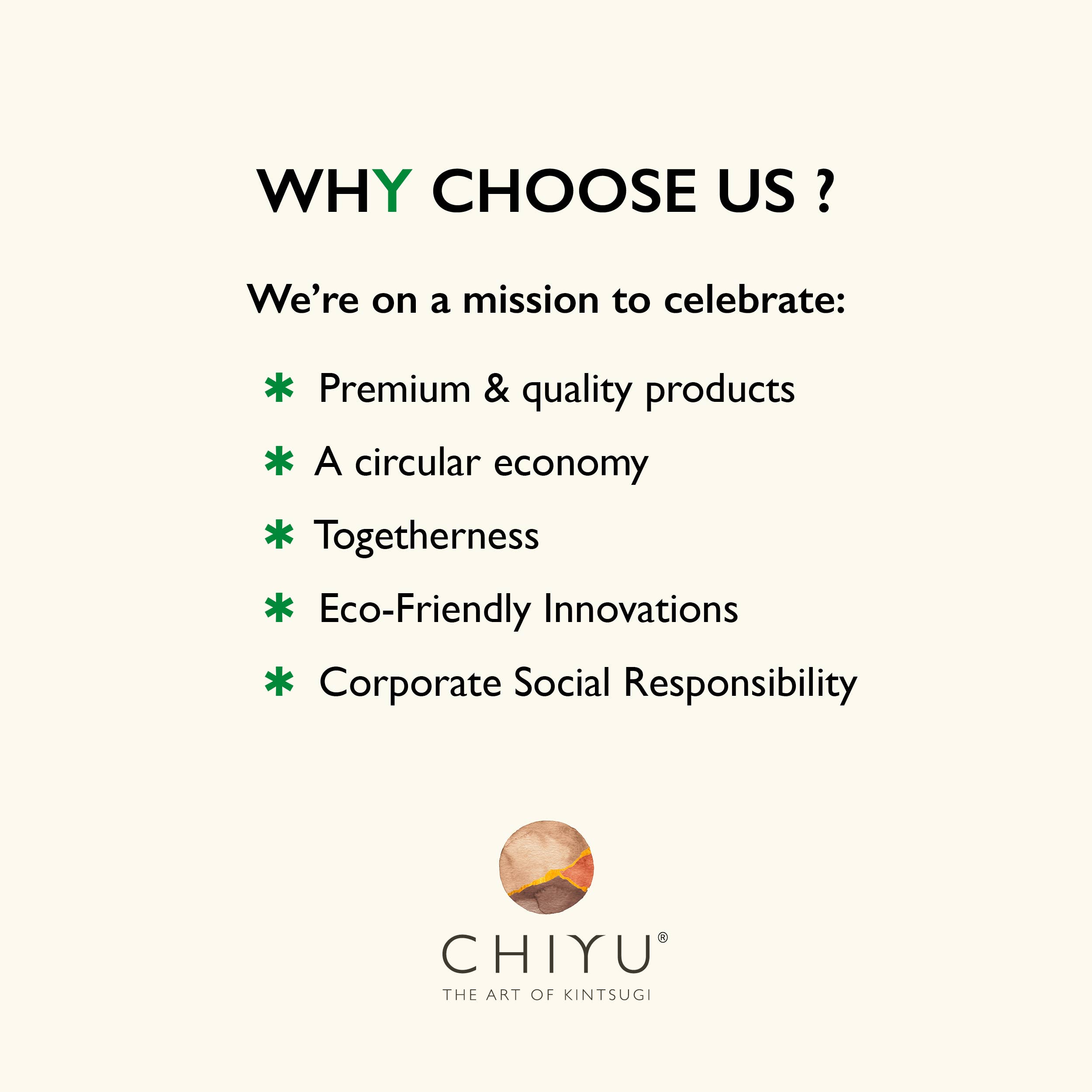 CHIYU Kintsugi - Wholesale DIY Craft Kit - Kintsugi Bio repair kit: Gold & Silver8