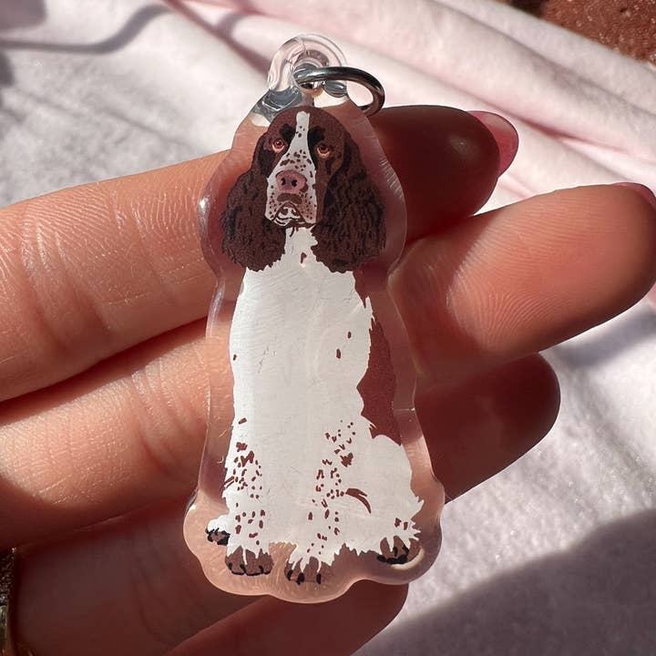 Our Cheery Corner - Wholesale Keychain - Unisex - English Springer Spaniel Keychain1