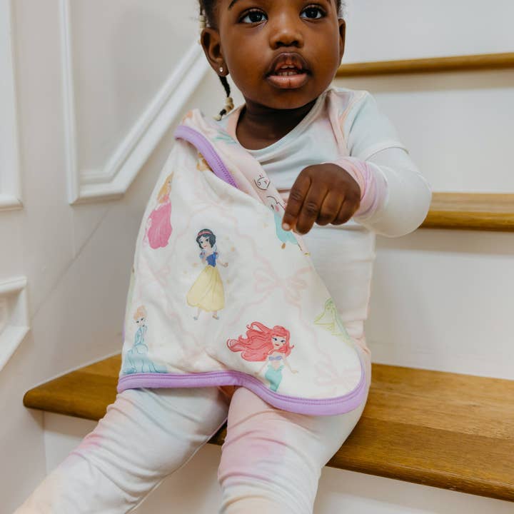 Copper Pearl - Wholesale Security/Cuddle Blanket - Baby - Three-Layer Security Blanket Set - Disney Princess5