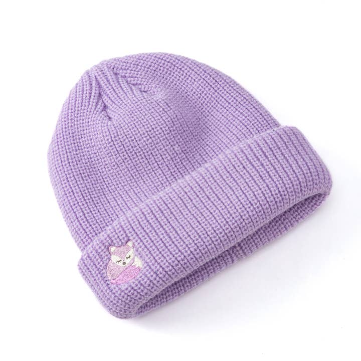 Kids’ Fox Beanie – Ultra-Soft Knit Hat with Cute Fox for wholesale by Peppercorn Kids