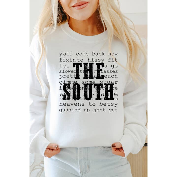 The South Sweatshirt für den Großhandel von Glittering South