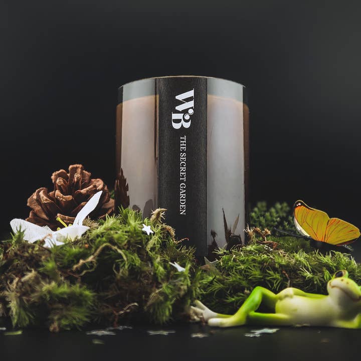 The Secret Garden Candle for wholesale by The Wandering Bee