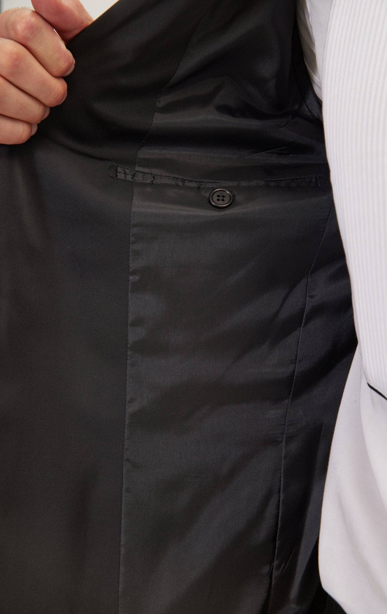 Men's Zebra Texture Peak Lapel Glitter Tuxedo Jacket- Black for wholesale on Faire5