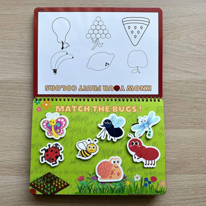 Tiny Walkers - Wholesale Coloring & Activity Book - Kids & Baby - Tiny Walkers Busy Book for Kids - 1st Edition !6