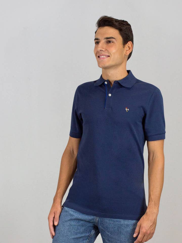 Kurzärmeliges Ölpolo für den Großhandel von Patadegayo