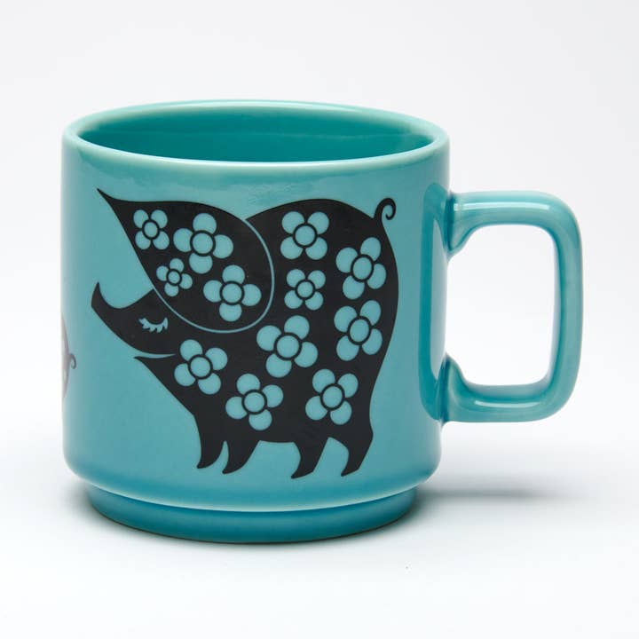 Magpie - Wholesale Coffee Mug - Magpie x Hornsea Mug Piggie Family0