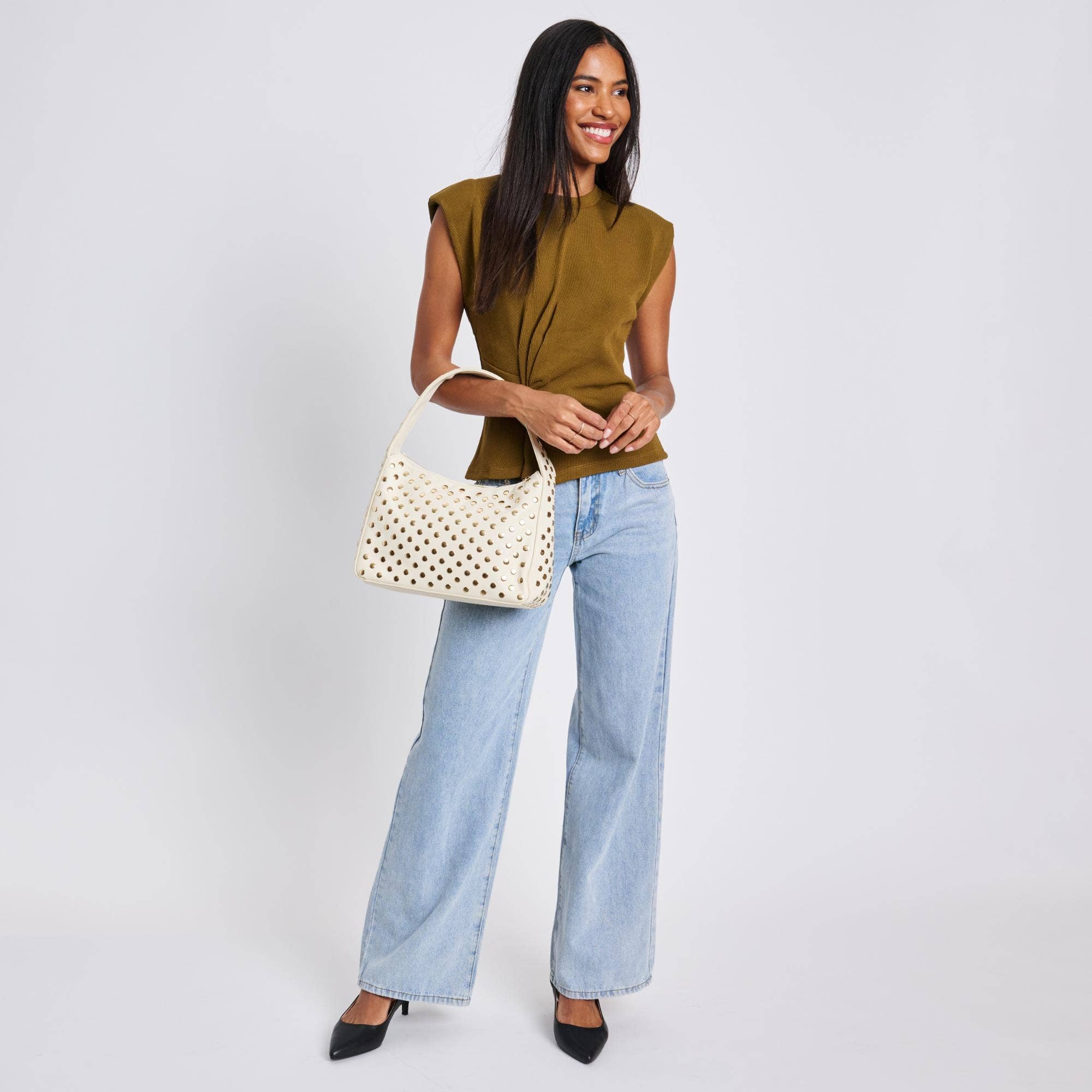 Moda Luxe - Wholesale Shoulder Bag - Women's - Rebel Studded Shoulder Bag18