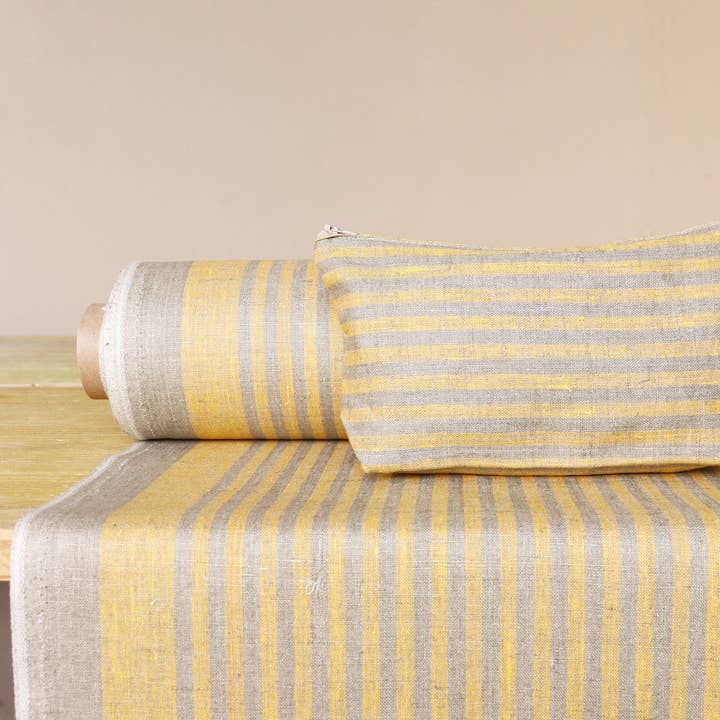 LINEA customizable pure linen clutch for wholesale by Giardino Segreto