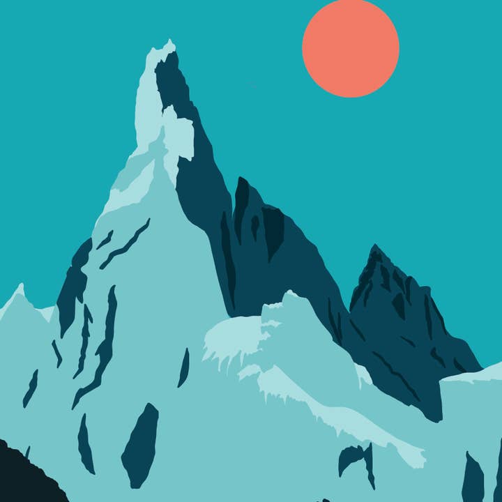 Ivivid Design - Wholesale Art Print - Cerro Torre - Patagonia