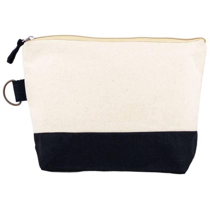 US Bags - Wholesale Pouch – Unisex - Standard Canvas Accessory Pouch Toiletry Bag Make Up Bag1