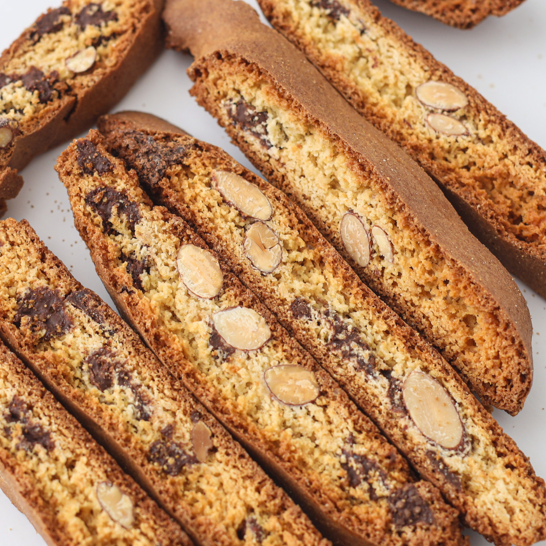 The Biscotti Company - Wholesale Cookie - Biscotti -Gluten-Free Chocolate Almond-Case of 8x7.15 OZ Bag2