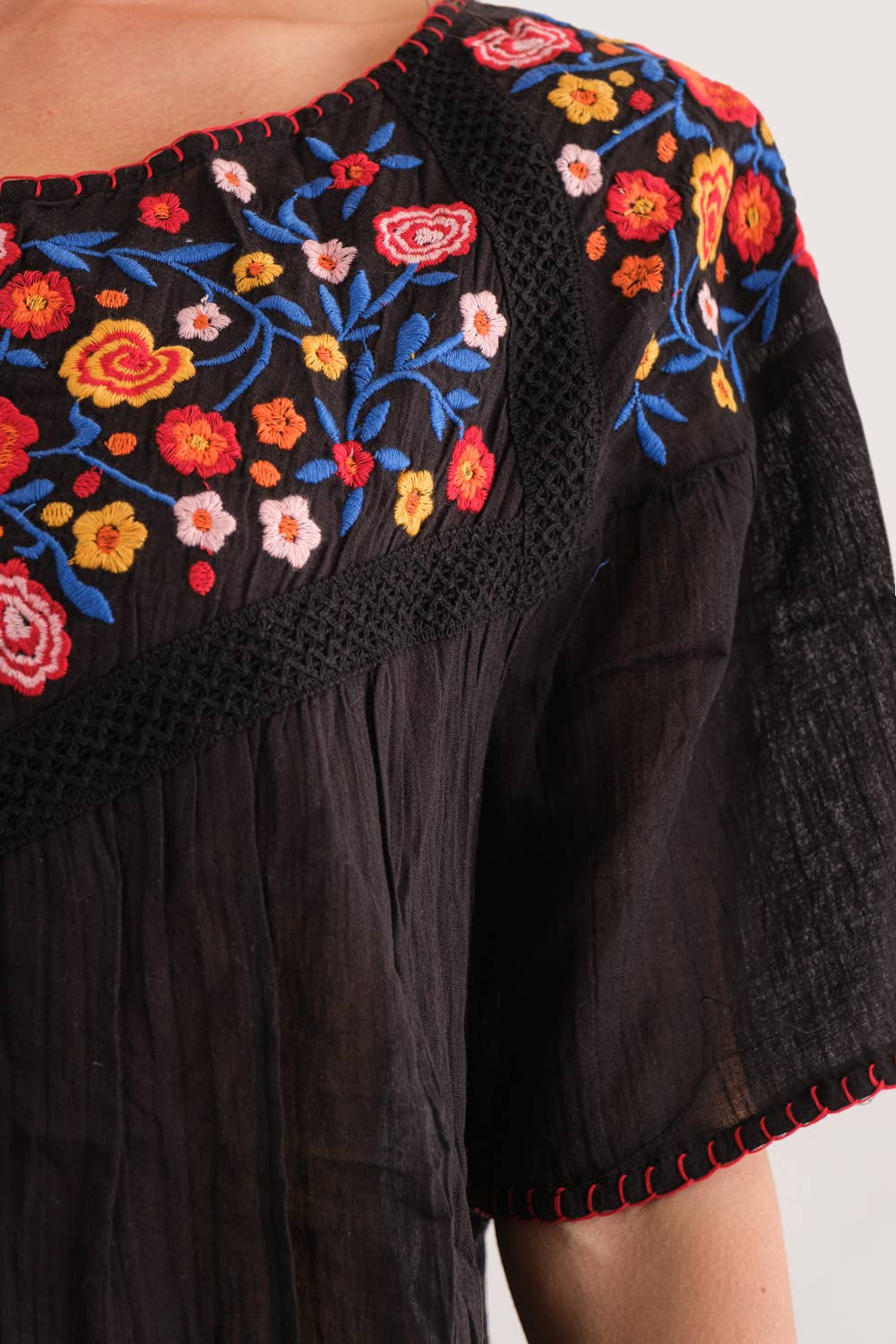 Raj Trading & Imports (USA) Inc. - Wholesale Blouse - Women's - Lola Embroidered Top15