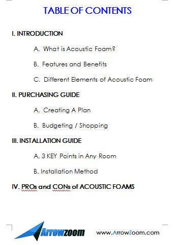 Arrow Zoom Limited - Wholesale Foam Board - FREE Guide for Acoustic Foam Panels1