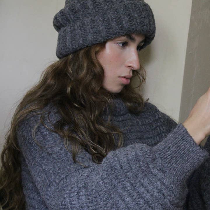 Na Nin - Wholesale Beanie - Women's - Frankie Knitted Alpaca Hat7