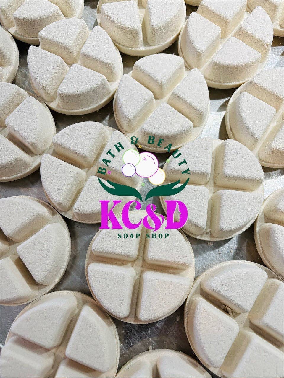 KC&D Soap Shop - Wholesale Shower Steamer/Bomb - Menthol Shower Steamers with Peppermint Essential Oil3