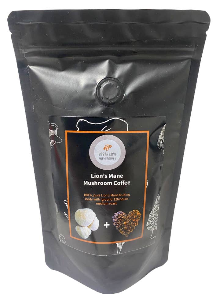 Ethiopian Coffee & Lions Mane extract for wholesale by Urban Farm Mushrooms
