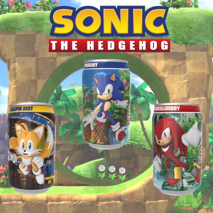 Set Regalo Sonic the Hedgehog Mega Mix 3 Lattine per la vendita all'ingrosso da parte di Kawaji