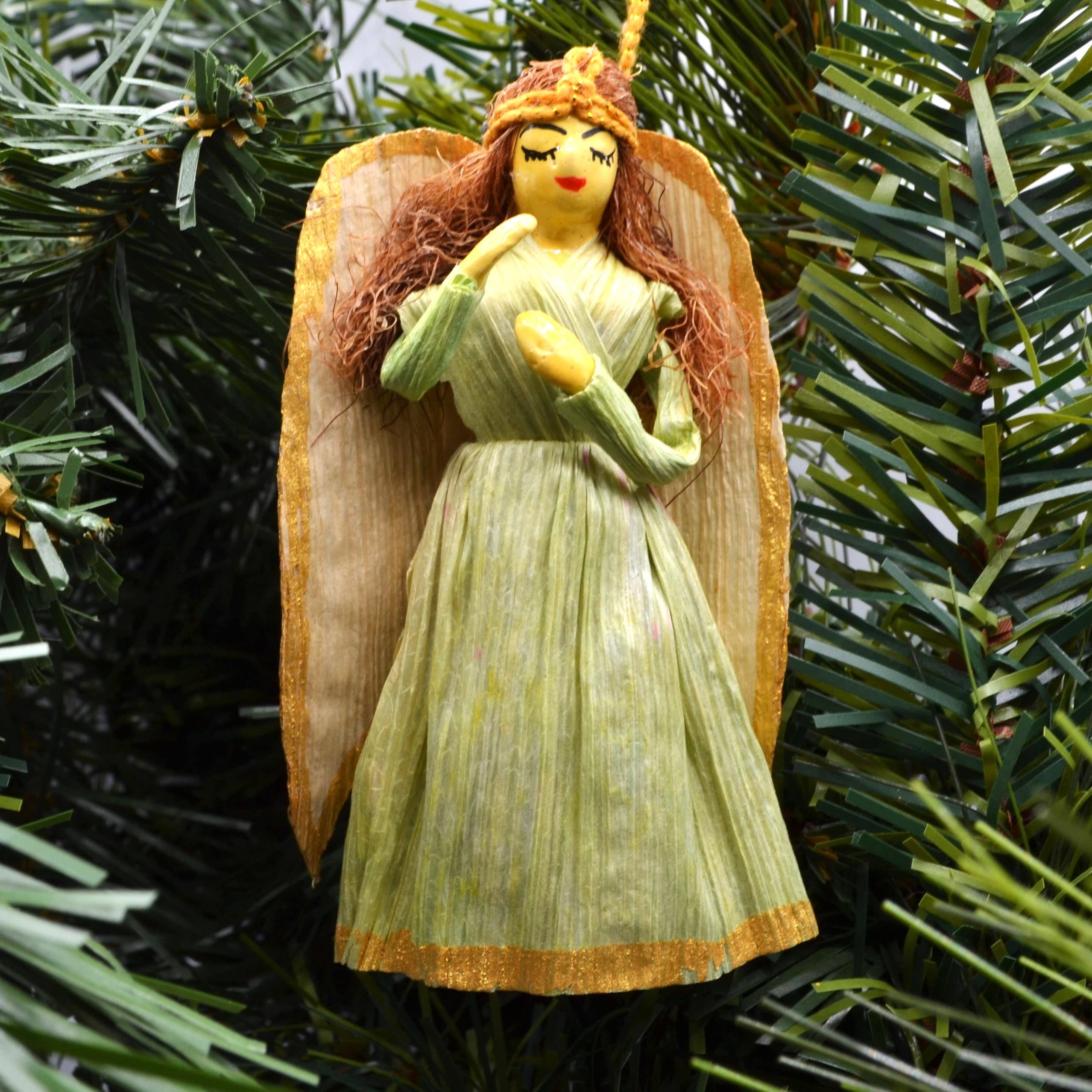 Didi Bahini Fair Trade - Wholesale Decorative Figurine - Corn Husk Angel8