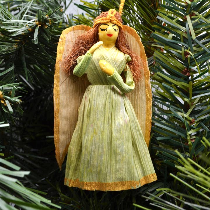 Didi Bahini Fair Trade - Wholesale Decorative Figurine - Corn Husk Angel8