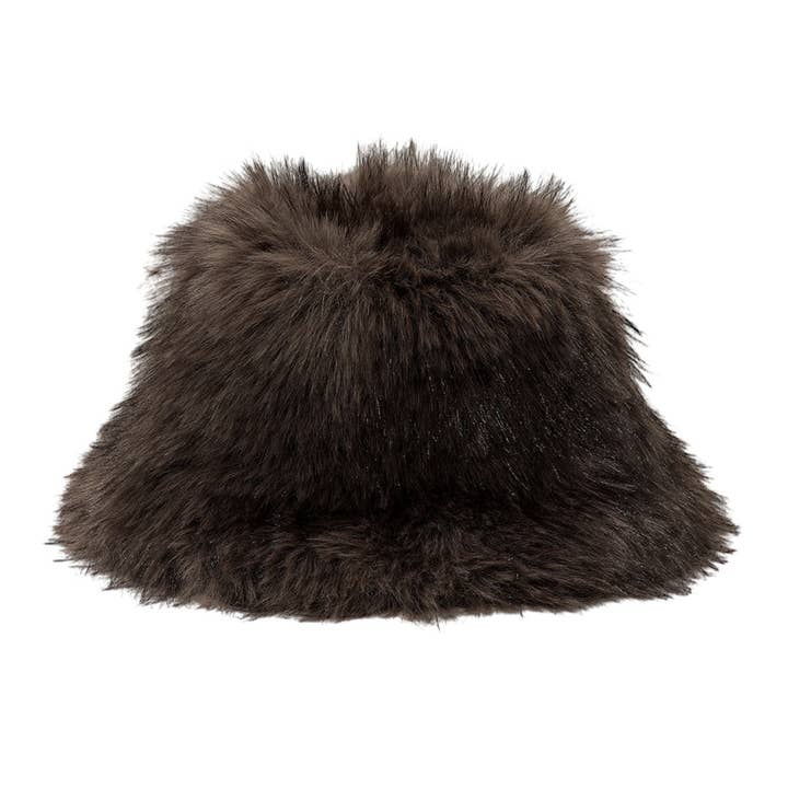 Embellish Your Life – wholesale Bucket Hat - Dam – Fuzzy fuskpäls hink hatt9