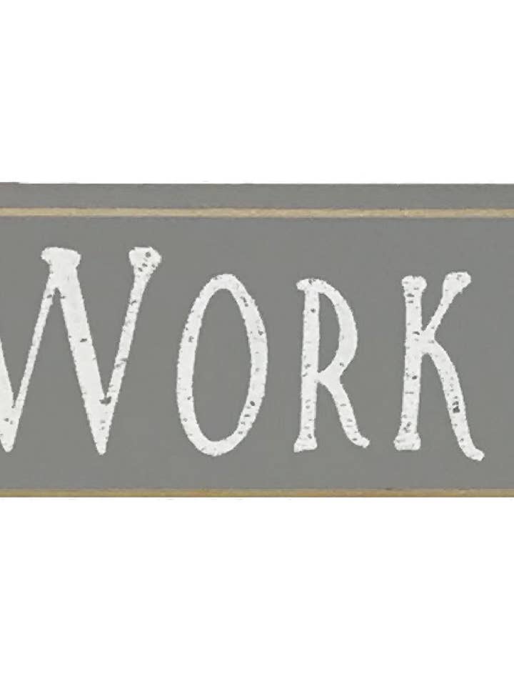 Bliv ydmyg Arbejd hårdt Vær venlig Træskilt for engroshandel hos Cutieful