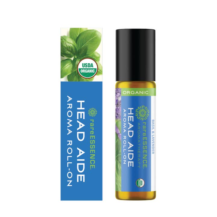Head Aide Roll-on - 10ml/.33 oz - Organic for wholesale by rareESSENCE