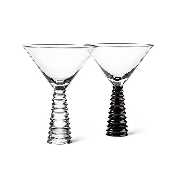 Abbott - Wholesale Cocktail/Liquor Glass - Stack Base Martini-5.5"H(8oz)