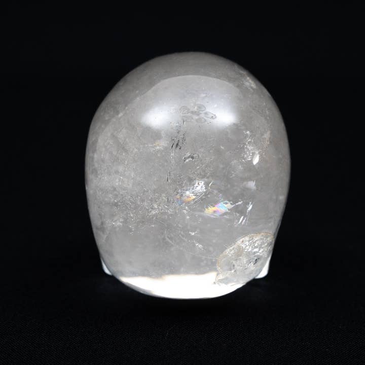 OddNot – wholesale Spiritual stone/crystal – AAA Clear Quartz Crystal Skull - Hand Carved 4.25" Skull