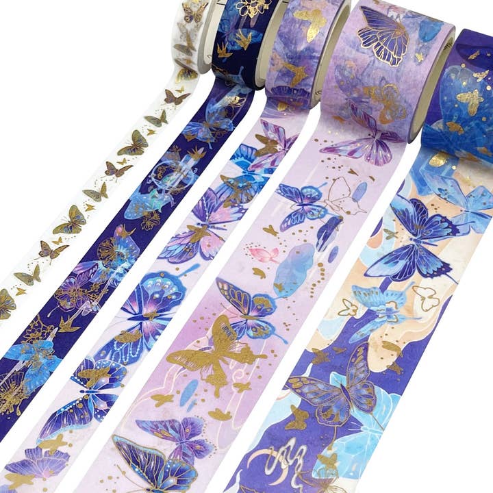 Wrapables.com - Wholesale Washi Tape - Wrapables Decorative Gold Foil Washi Tape and Sticker Set82