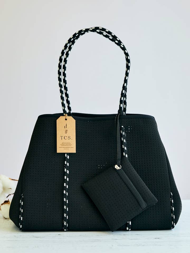 Recycled Neoprene Tote Bag for wholesale by The Conscious Store