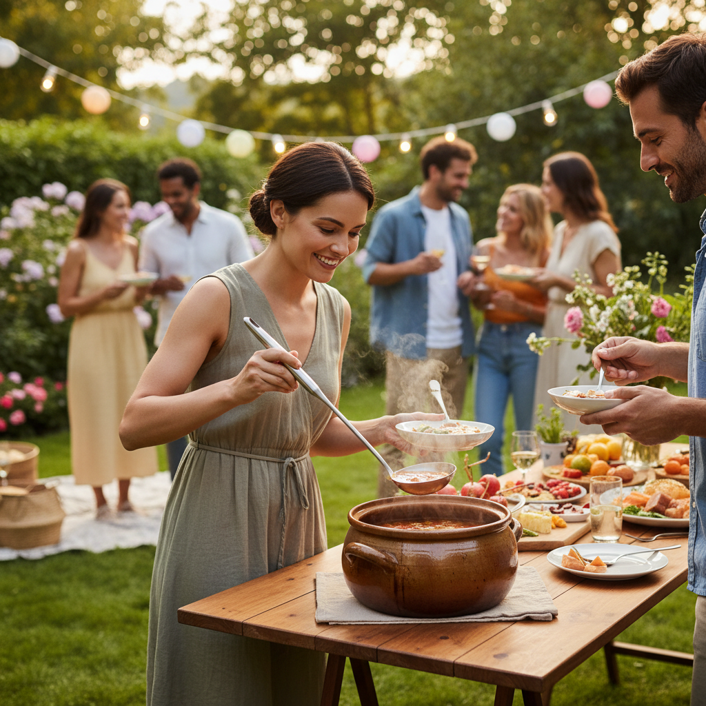 Kadra Kitchenware - Vendita all'ingrosso Mestoli - Millvado - Utensili in acciaio inossidabile, mestolo da minestra 14"2