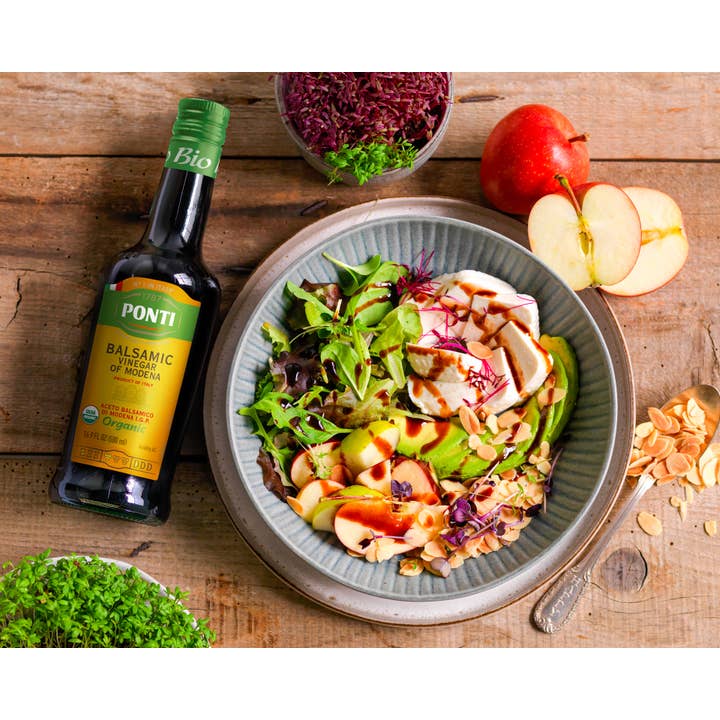 Ponti - Wholesale Vinegar - Balsamic Vinegar of Modena IGP Organic 16.9 Fl Oz1