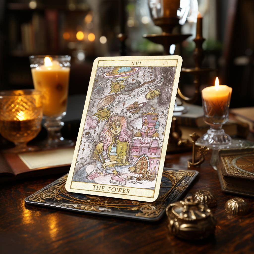 Darksynevyr - Venta al por mayor Cartas del tarot - Tarot de Hechizos y Pociones 80 Cartas Tarot en Stock en EE. UU.8