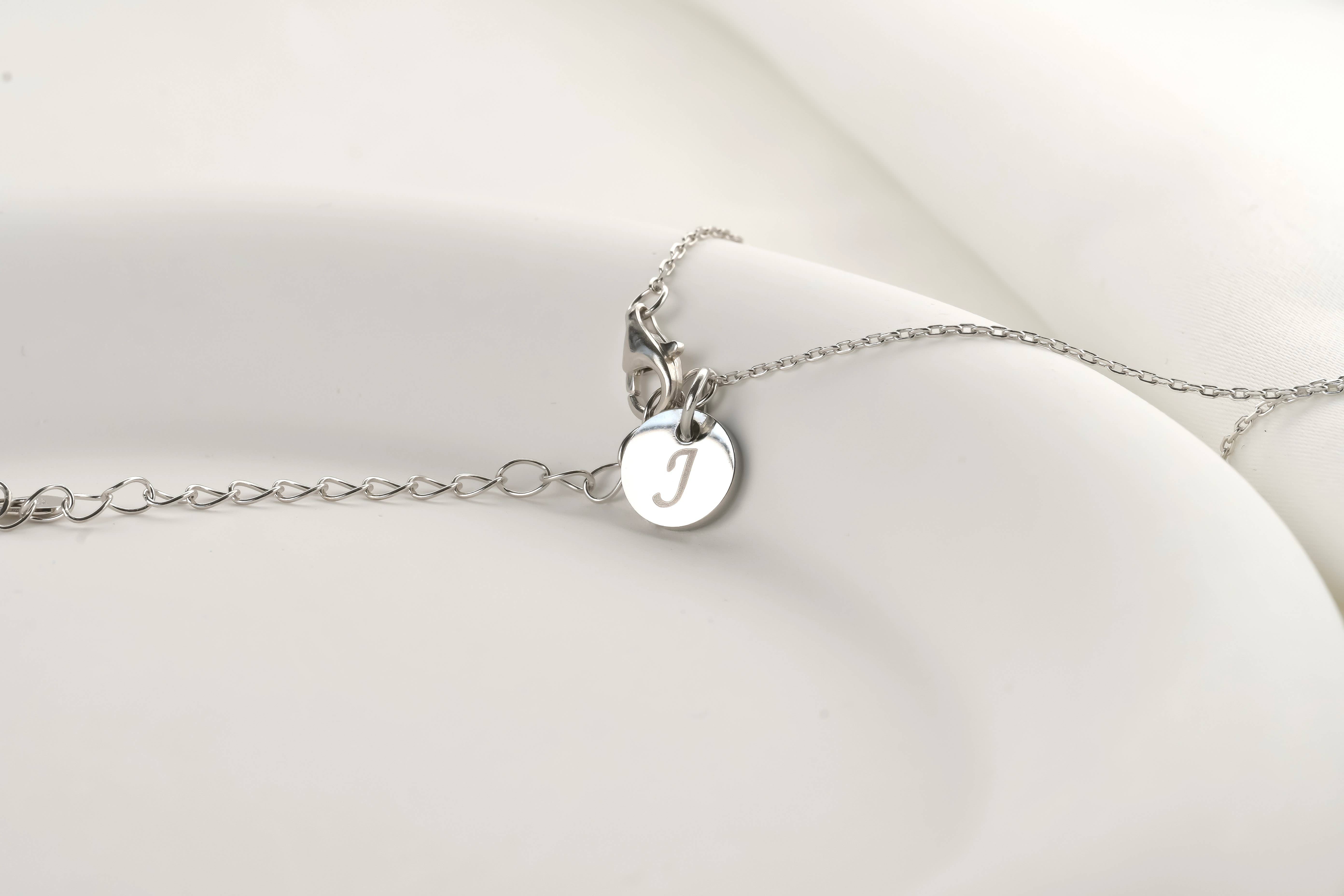 Blueyejewelry - Wholesale Individual Charm/Pendant - 8 MM Initial Charm - Double-Sided Waterproof Letter Charm3