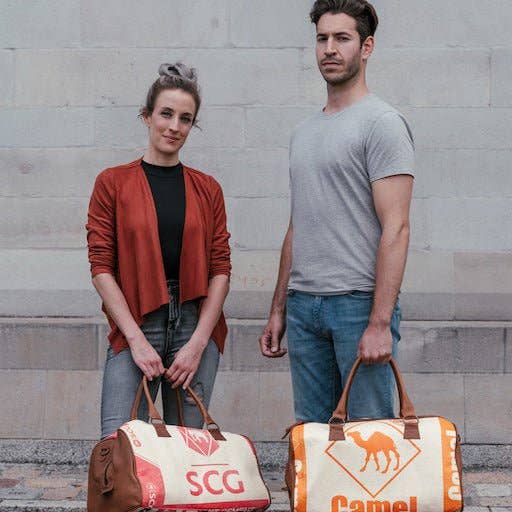 Elephbo - Vente Sac de voyage – unisexe - Sac Sporty/Traveler - Éléphant rouge11