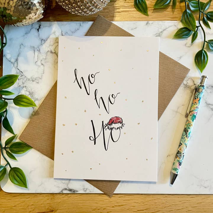 Ho Ho Ho - Kerstkaart voor wholesale door Crafty Tinks