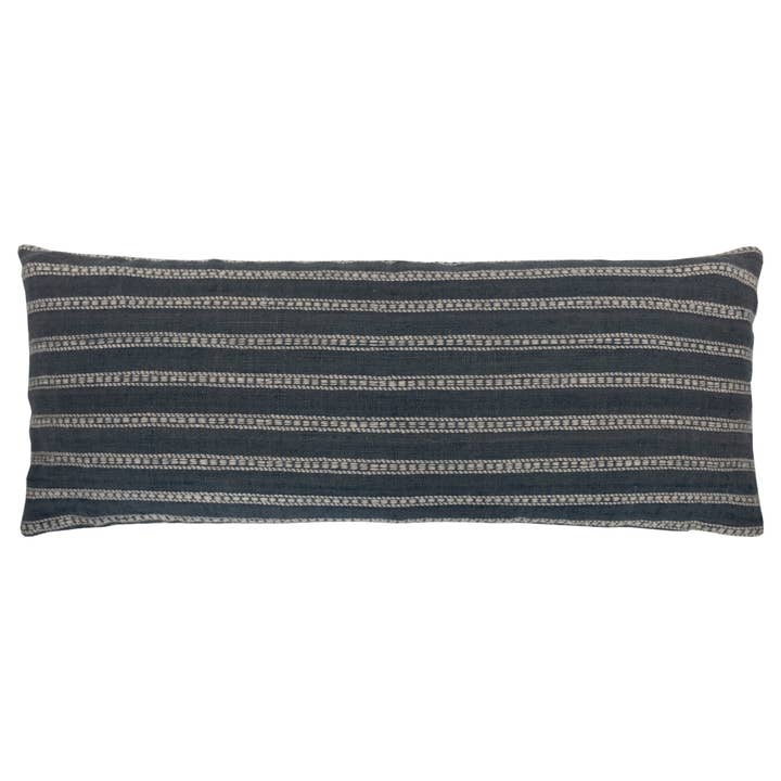 Ibha Azul Bhujodi Lumbar 14x35 para venta al por mayor de ALLEM STUDIO