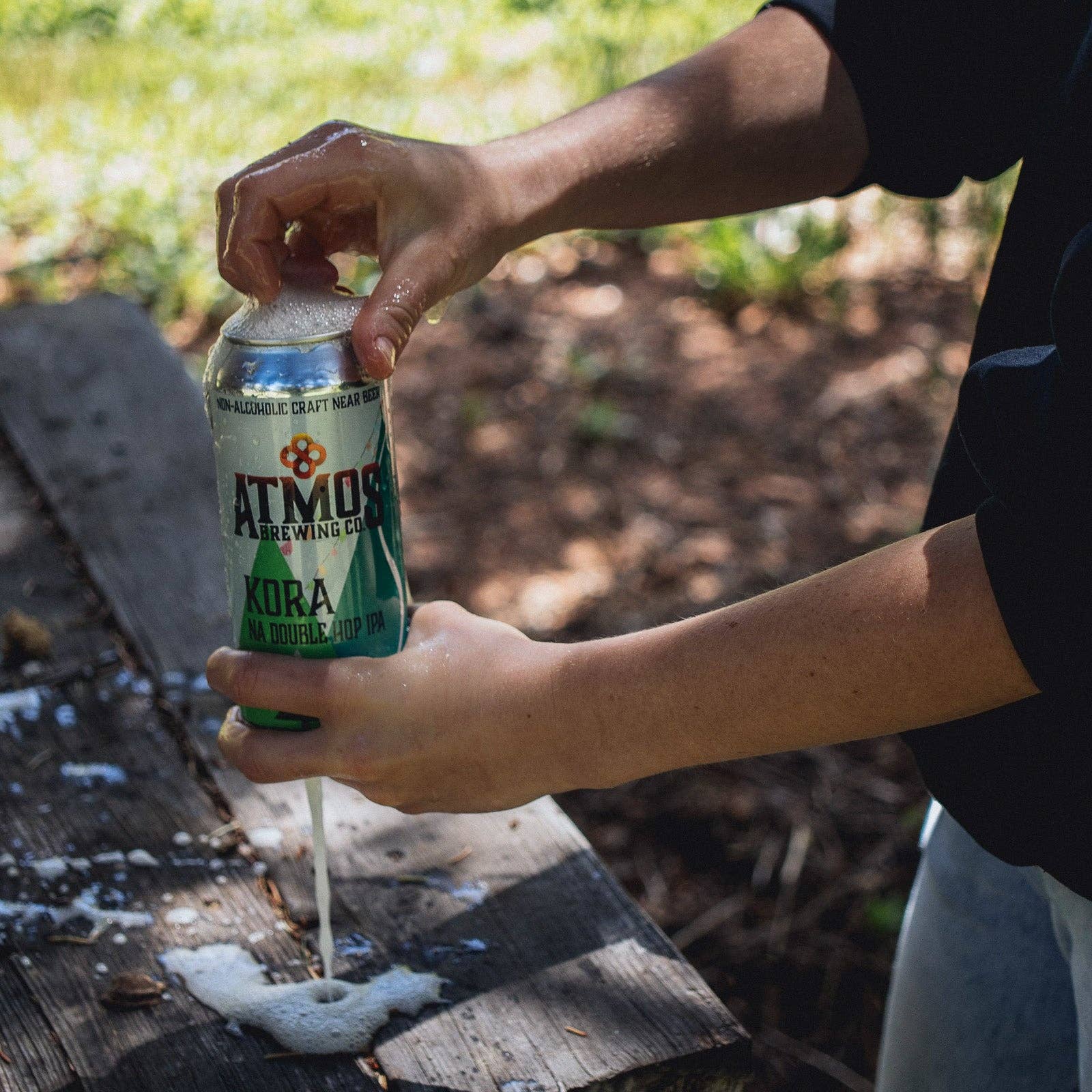 Atmos Brewing Company - Vente Bières sans alcool - IPA double houblon sans alcool Kora (paquet de 4)1